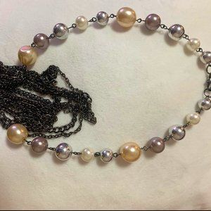 Ardene Jewelry Accessory Necklace, Faux Pearl